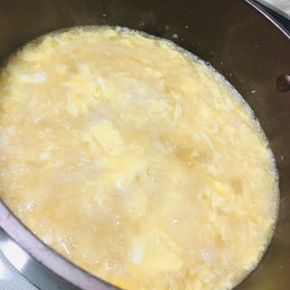 めんつゆで簡単！かき玉スープ